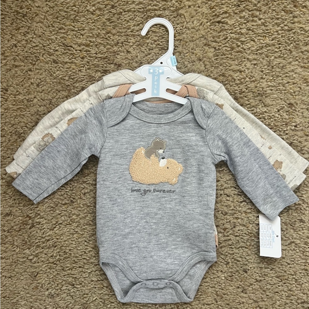 Cuddly Animal Onesie Set